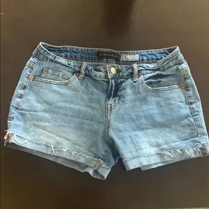 Aeropostale Midi Jean Shorts